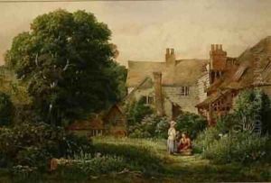 Old House at Hendon by Bernard Walter Evans