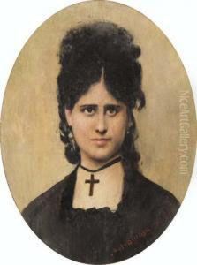 Ritratto Della Moglie by Luigi Serralunga