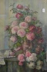 Vaso Di Rose by Luigi Serralunga