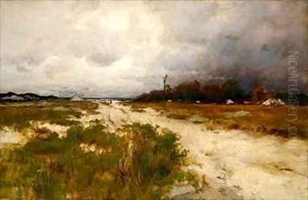 Coast Landscape Dunes and Wind - view 1