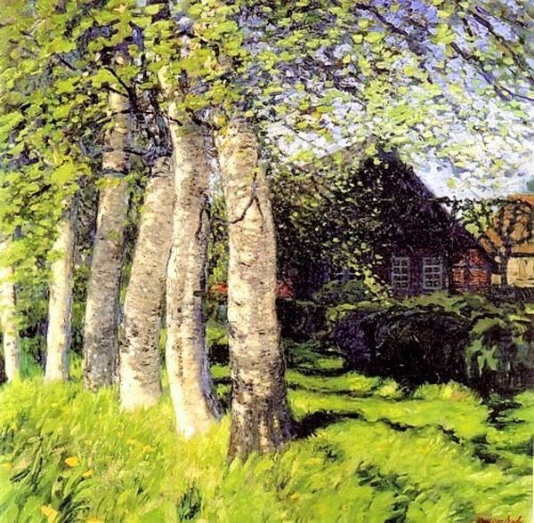 Spring in Worpswede - view 1