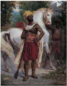 Cavalier Arabe by Antony Serres