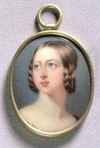 Portrait Miniature of Queen Victoria 1819-1901