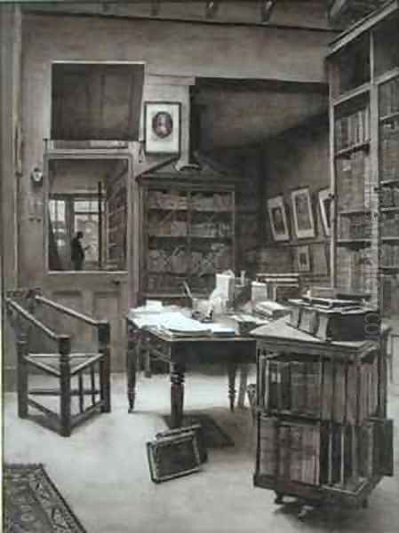 The Interior of a Bookshop - view 1