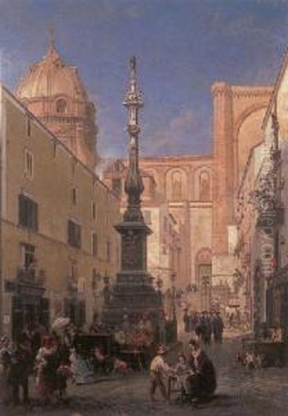 A Day At The Market, Naples - view 1