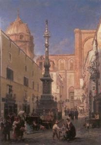A Day At The Market, Naples by Giovanni Serritelli