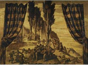 La Sardana (the Sardana Dance) by Jose Maria Sert Y Badia