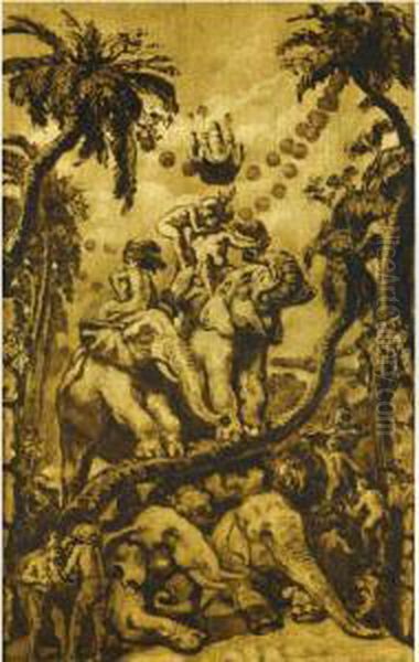 Personajes Sobre Elefantes (elephant Riders) - view 1