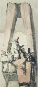 El Palco Ii (the Balcony Ii) by Jose Maria Sert Y Badia