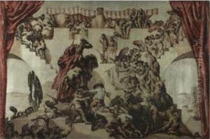 Las Bodas De Camacho (the Wedding Of Camacho) by Jose Maria Sert Y Badia