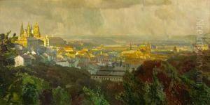 View Of Prague by Jaroslav Setelik