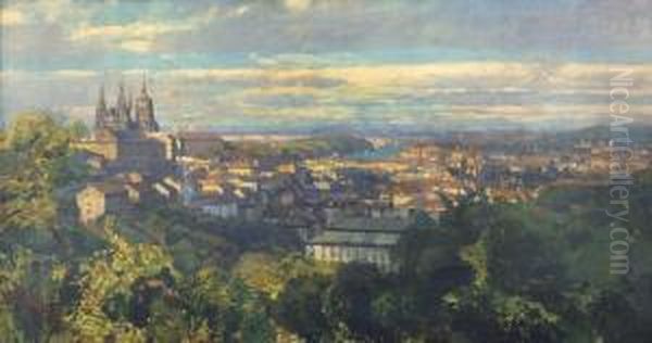 Prazske Panorama Z Petrina - view 1
