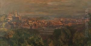 View Of Hradcany From Strahov Monastery by Jaroslav Setelik