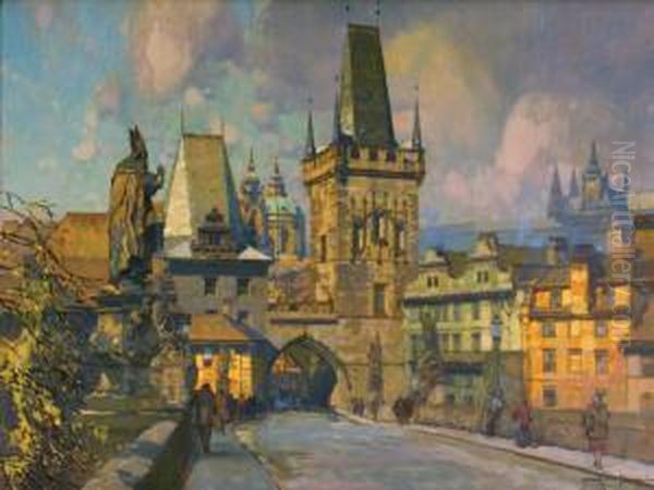 Bridge In Prague - view 1