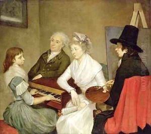 Self Portrait with Family