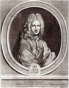 Portrait of Andre Campra 1660-1744