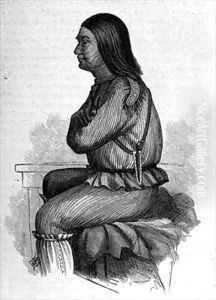 Red Leggins Chief at Fort Yukon by Elliot, H. W.