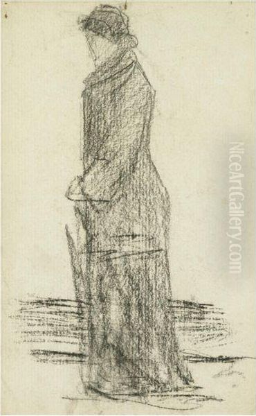 Femme Au Parapluie - view 1