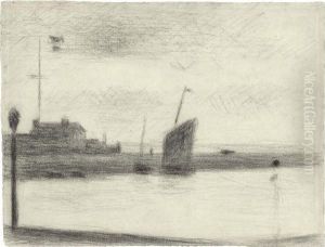Un Soir, Gravelines by Georges Seurat