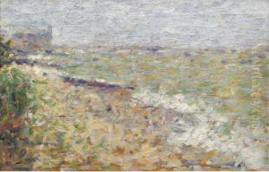Le Mouillage A Grandcamp by Georges Seurat