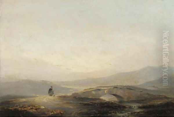 On the moors, Dumfriesshire - view 1