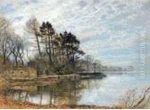 Morning Effect - Coninston Lake by Arthur Severn