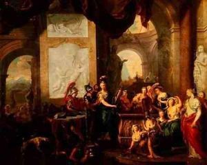 The Departure of Aeneas by Ottmar, the Younger Elliger