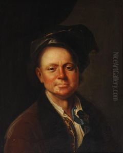 Portrait Of A Young Man by Christian Seybold