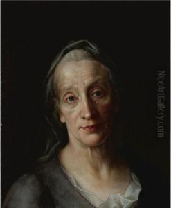 Portrait Of A Woman, Head And Shoulders