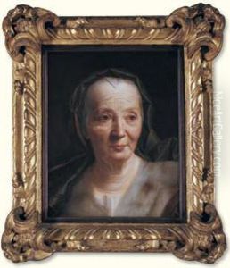 A Portrait Of A Elderly Lady