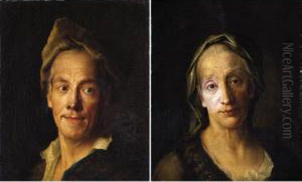 A Portrait Of A Man, Head And Shoulders - view 1