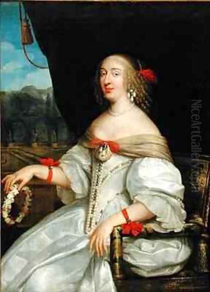 Portrait of Anne Marie Louise dOrleans 1627-93 Duchess of Montpensier - view 1