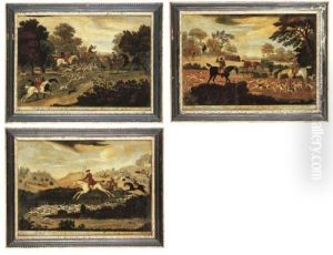 Hare Coursing; The Chace (sic); Beating And Training; And The Death by James Seymour