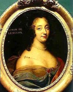Portrait of Ninon de Lenclos 1620-1705