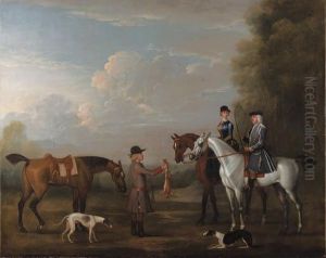 A Coursing Scene by James Seymour