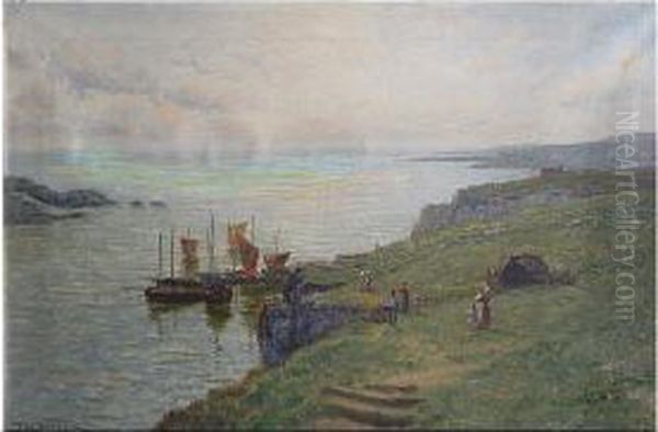 Over The Sunlit Sea, Cornwall - view 1