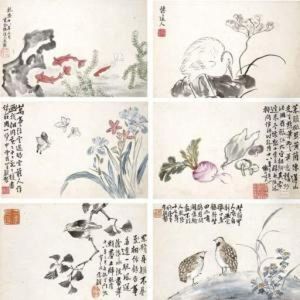 Birds And Flowers by Li Shan