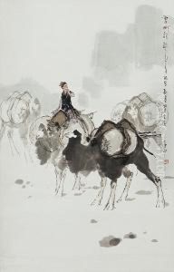 Pack Camels by Li Shan