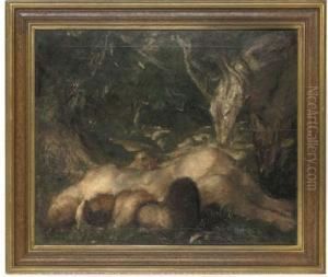 Woodland Lovers by Charles Haslewood Shannon