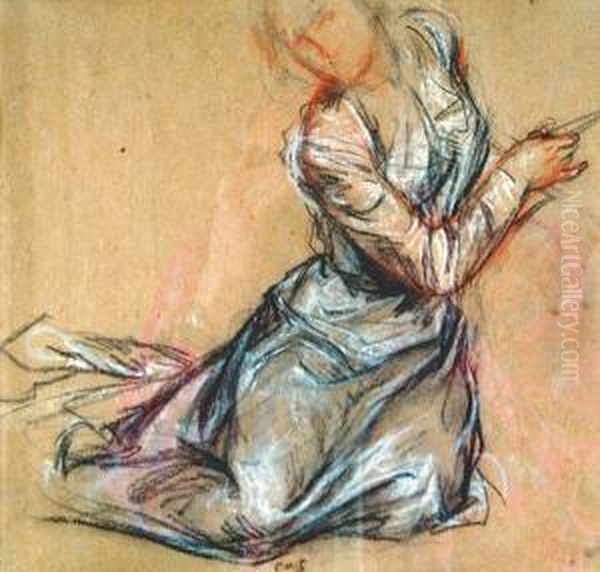Study For A Bunch Of Grapes - view 1