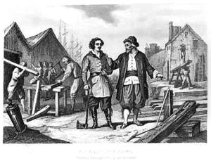 Tsar Peter I as a Shipwright in Amsterdam