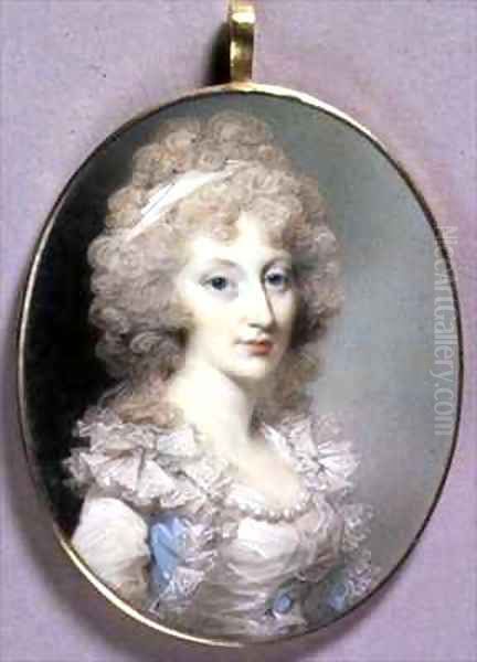 Portrait Miniature of Elizabeth Blunt - view 1