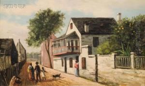 In Hospital Street, St. Augustine, Florida by Frank Henry Shapleigh