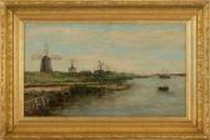 Looking On Bass River, From S by Frank Henry Shapleigh
