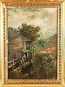O/c Jackson Nh Mill by Frank Henry Shapleigh