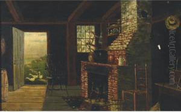 Old Kitchen In Kennebunkport, Me - view 1