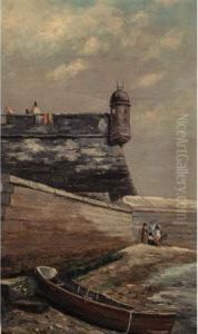 Watch Tower Fort Marion Saint Augustine by Frank Henry Shapleigh