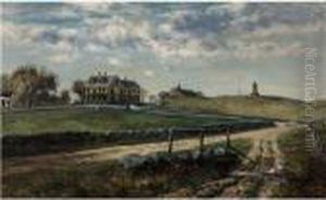 Home Of Silas Pierce In Scituate, Ma by Frank Henry Shapleigh