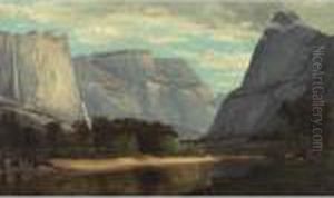 The Hetch Hetchy Valley On The Tuolumne River, California by Frank Henry Shapleigh