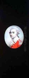 Miniature of Lt Col Robertson by George Engleheart